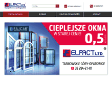 Tablet Screenshot of elpact.pl